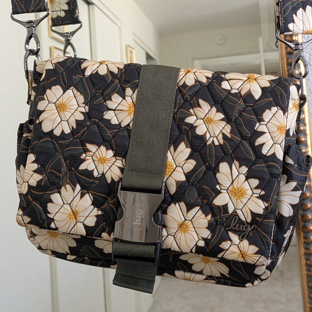 LUG Harness Crossbody Bag - Autumn Daisies